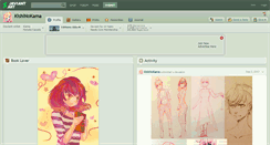 Desktop Screenshot of kishinokama.deviantart.com