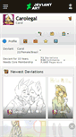 Mobile Screenshot of carolegal.deviantart.com