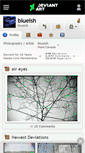 Mobile Screenshot of blueish.deviantart.com