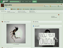 Tablet Screenshot of dejavudino.deviantart.com