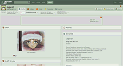 Desktop Screenshot of jojo-xd.deviantart.com
