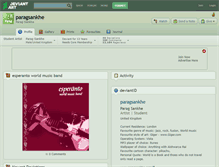 Tablet Screenshot of paragsankhe.deviantart.com