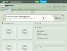 Tablet Screenshot of anarkist-eye.deviantart.com