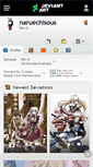 Mobile Screenshot of naruechisous.deviantart.com
