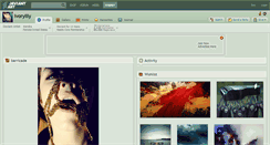 Desktop Screenshot of ivorylily.deviantart.com