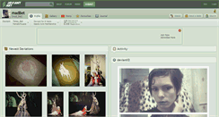 Desktop Screenshot of madbet.deviantart.com