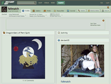 Tablet Screenshot of failesaich.deviantart.com