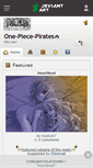 Mobile Screenshot of one-piece-pirates.deviantart.com