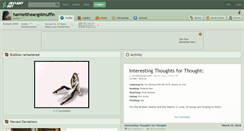 Desktop Screenshot of hamlettheangstmuffin.deviantart.com