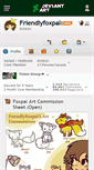 Mobile Screenshot of friendlyfoxpal.deviantart.com