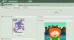 Desktop Screenshot of crazy-lee-fan.deviantart.com