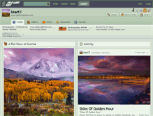 Tablet Screenshot of kkart.deviantart.com