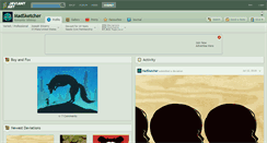Desktop Screenshot of madsketcher.deviantart.com