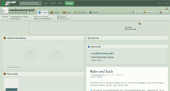 Desktop Screenshot of nosubbystamp-plz2.deviantart.com