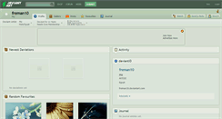 Desktop Screenshot of freman10.deviantart.com