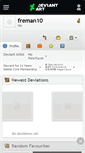 Mobile Screenshot of freman10.deviantart.com