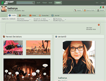 Tablet Screenshot of bathorya.deviantart.com