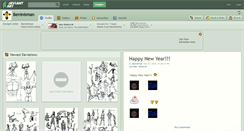 Desktop Screenshot of benin6man.deviantart.com