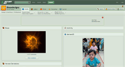 Desktop Screenshot of blazedezignz.deviantart.com