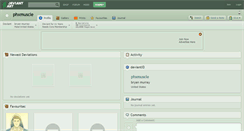 Desktop Screenshot of phxmuscle.deviantart.com