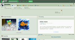 Desktop Screenshot of calcolchan.deviantart.com