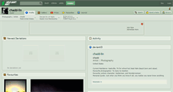 Desktop Screenshot of chadd-lin.deviantart.com