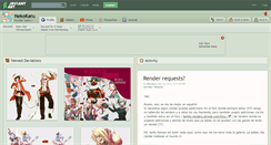 Desktop Screenshot of nekokaru.deviantart.com