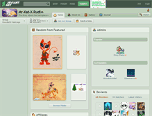 Tablet Screenshot of mr-kat-x-rudi.deviantart.com