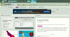 Desktop Screenshot of akamaruband.deviantart.com
