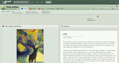 Desktop Screenshot of floral-solstice.deviantart.com