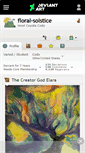 Mobile Screenshot of floral-solstice.deviantart.com