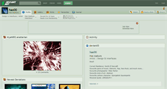 Desktop Screenshot of hao00.deviantart.com