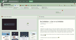 Desktop Screenshot of prkdeviant.deviantart.com