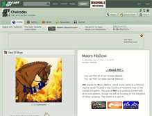 Tablet Screenshot of chalcodes.deviantart.com