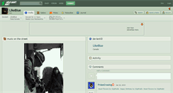 Desktop Screenshot of likeblue.deviantart.com