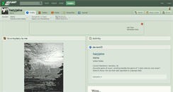 Desktop Screenshot of hazyjaine.deviantart.com