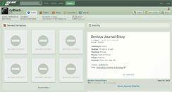 Desktop Screenshot of cydblack.deviantart.com