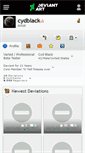 Mobile Screenshot of cydblack.deviantart.com
