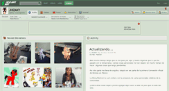 Desktop Screenshot of jhizaky.deviantart.com