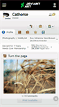 Mobile Screenshot of cathorse.deviantart.com