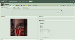 Desktop Screenshot of cinetico.deviantart.com