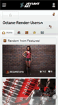 Mobile Screenshot of octane-render-users.deviantart.com