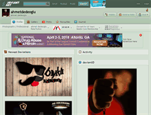 Tablet Screenshot of ahmetdedeoglu.deviantart.com