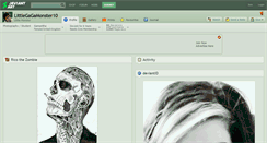 Desktop Screenshot of littlegagamonster10.deviantart.com