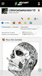 Mobile Screenshot of littlegagamonster10.deviantart.com