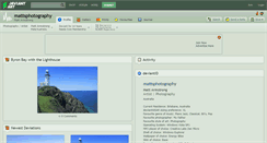 Desktop Screenshot of mattsphotography.deviantart.com