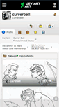 Mobile Screenshot of currerbell.deviantart.com