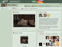 Tablet Screenshot of henryxeileen.deviantart.com