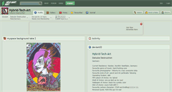 Desktop Screenshot of hybrid-tech-art.deviantart.com