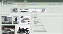Desktop Screenshot of nissanskyliner34.deviantart.com